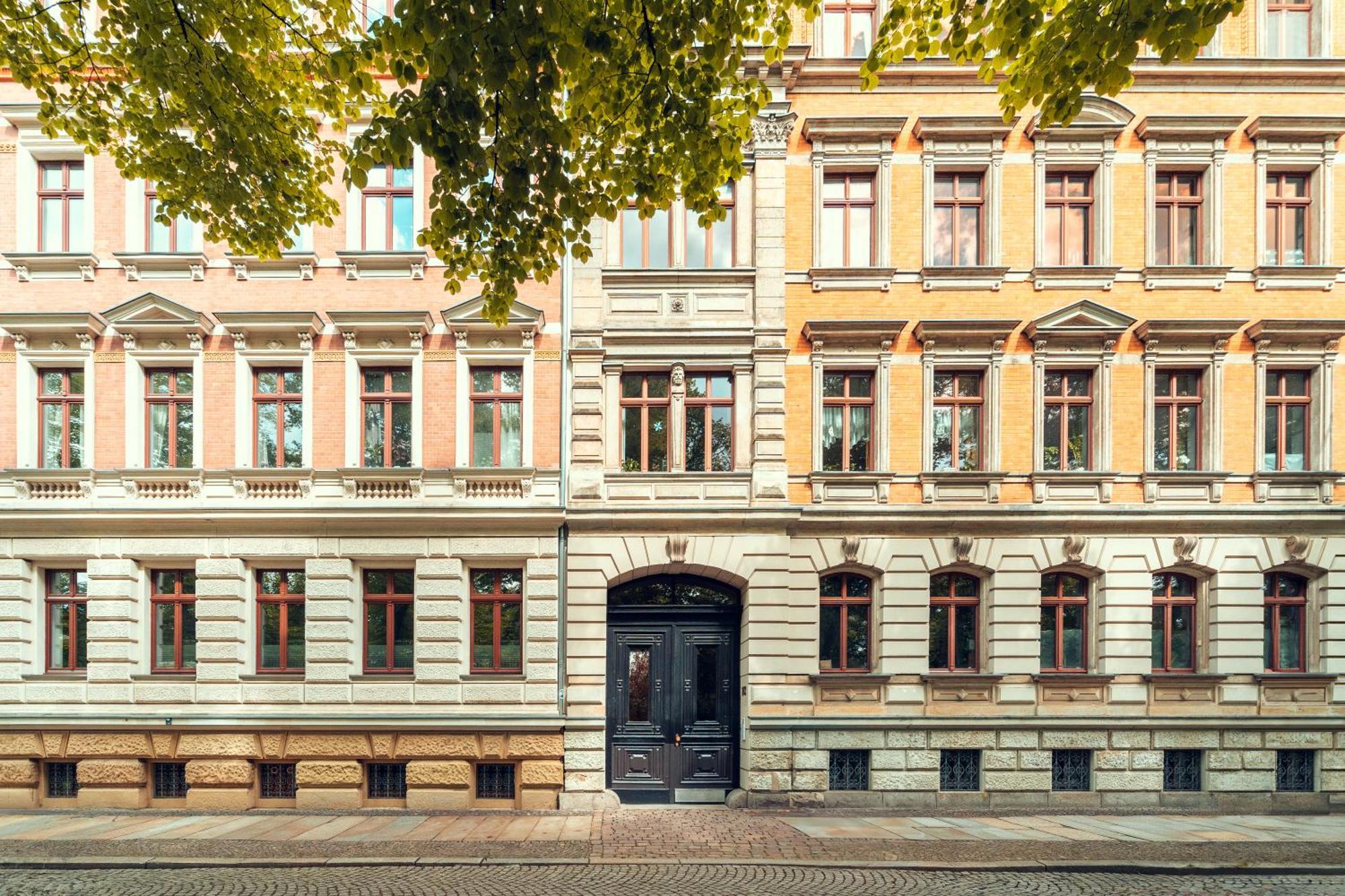 Gemuetliche Dachgeschosswohnung -Waldstrassenviertel Lipsia Esterno foto
